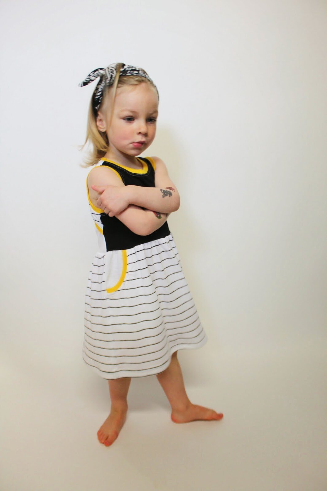Soleil Dress by Selvage Designs Sewn by Filles a Maman