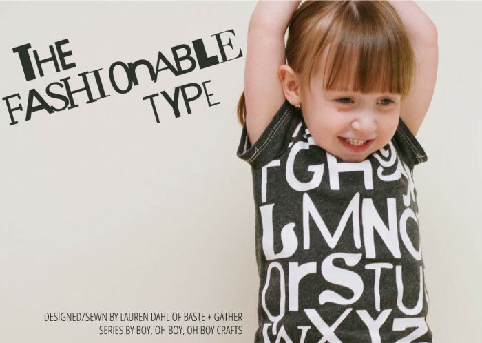 The Fashionable Type: Alphabet Tee