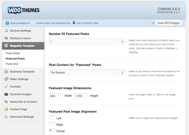 Setting Up Teasers or Excerpts in Woo Canvas for WordPress