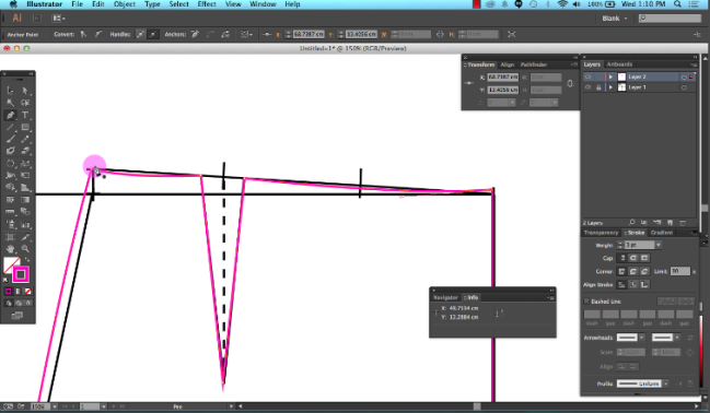Digital Pattern Drafting with Adobe Illustrator