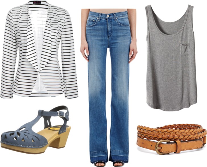 Stripes and Wide Legs