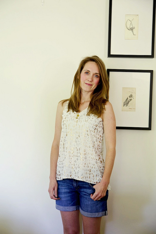 Foxglove Tank Sewing Pattern by Selvage Designs