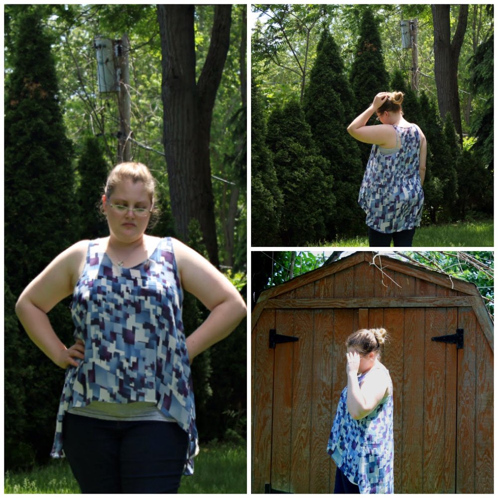 Foxglove Tank Sewing Pattern by Selvage Designs