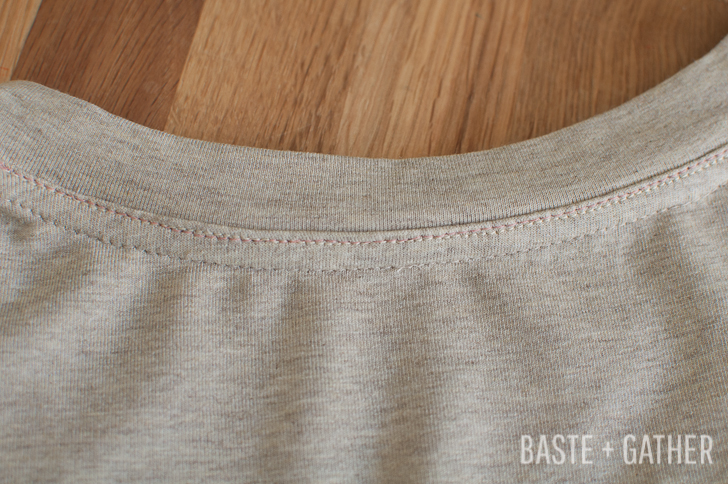 T-Shirt Twill Tape Neckline Tutorial
