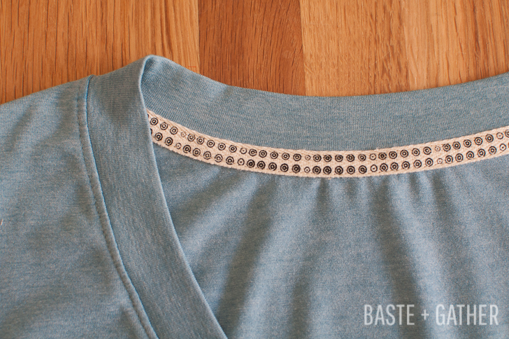 T-Shirt Twill Tape Neckline Tutorial