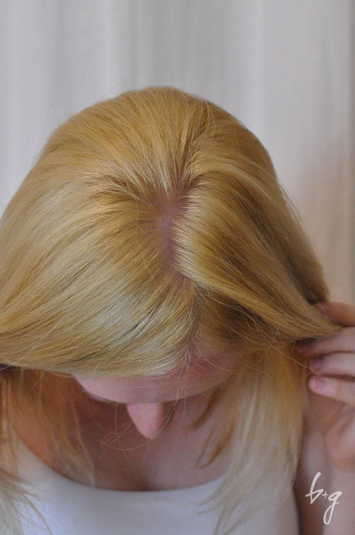 DIY Blonde Hair