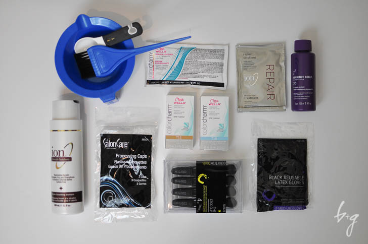 DIY Blonde Wella Color Charms T11 and T18