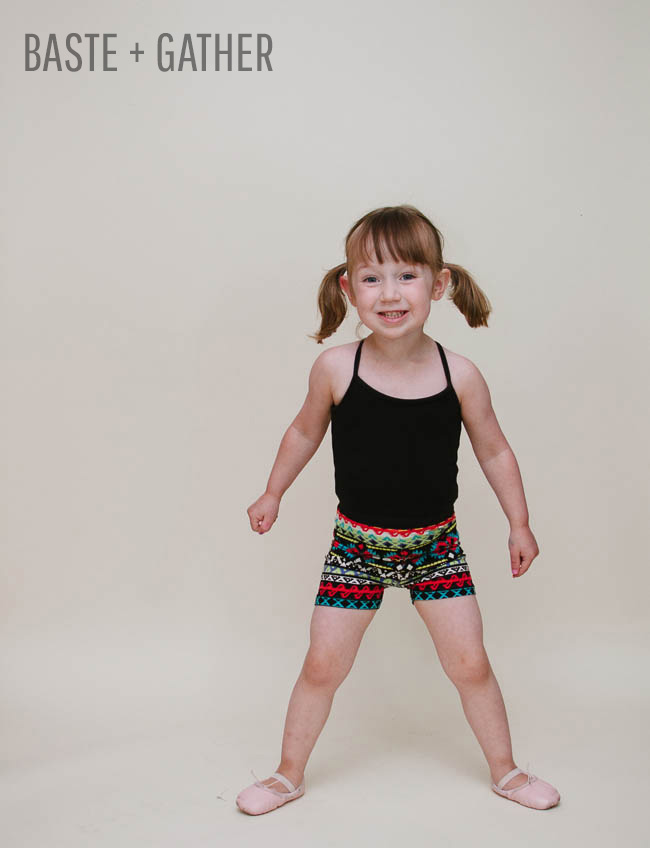 Summer Shorties | Free Sewing Pattern by Selvage Designs for BASTE + GATHER