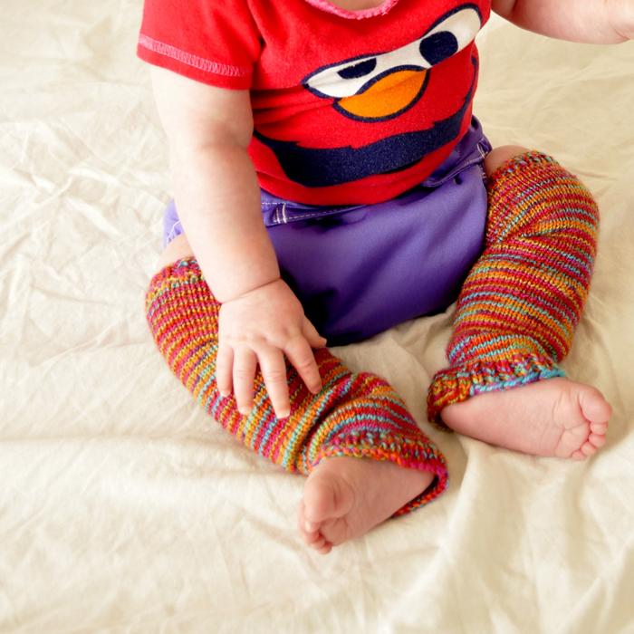 free baby legwarmers knitting pattern