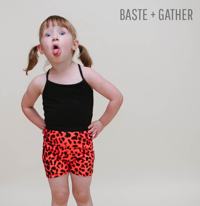 Summer Shorties | Free Sewing Pattern by Selvage Designs for BASTE + GATHER