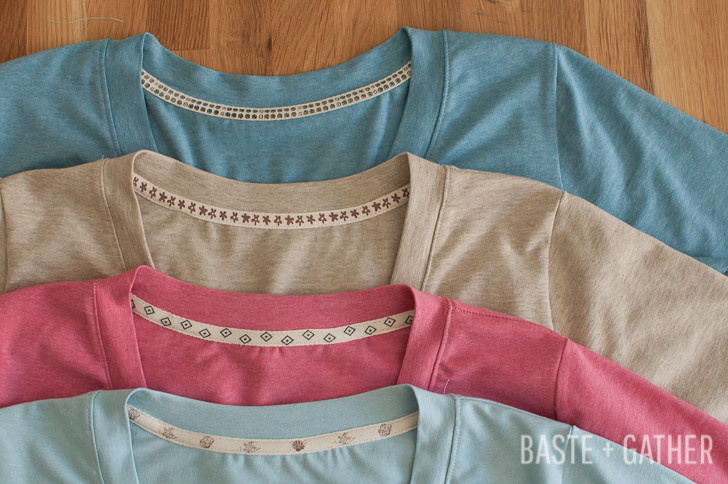 T-Shirt Twill Tape Neckline Tutorial