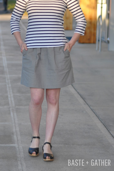 cali faye basics pocket skirt-1