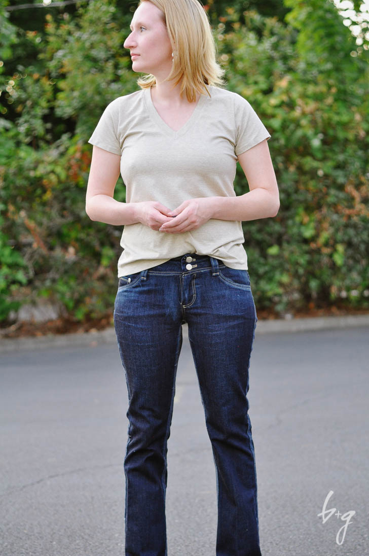 Distressed Angel Jeans - Sewing Pattern by Angela Wolf