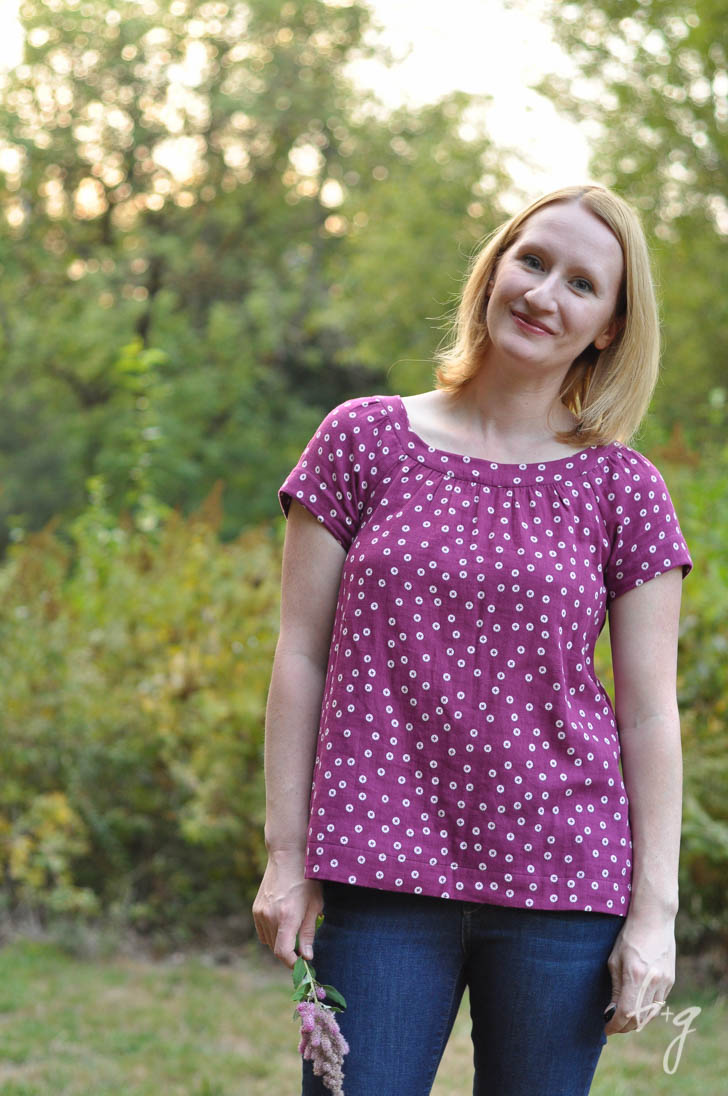 Fancy Tiger Sailor Top Sewing Pattern