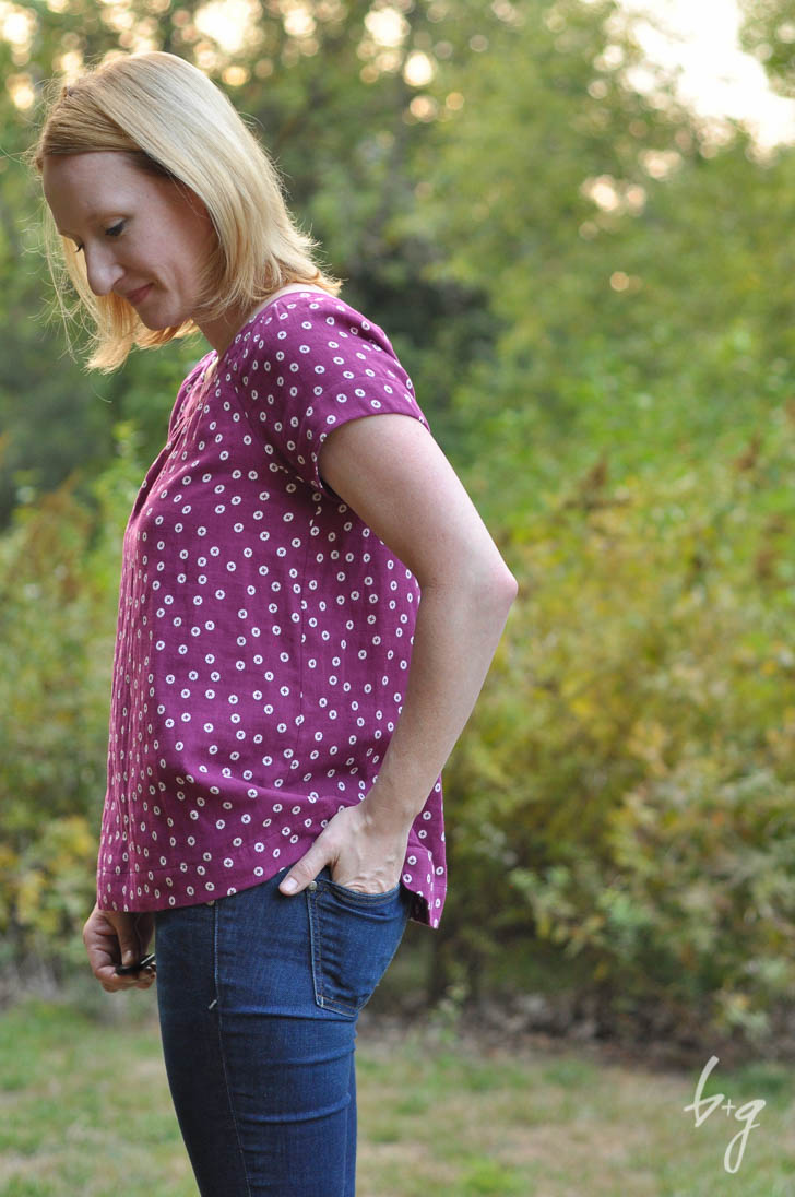 Fancy Tiger Sailor Top Sewing Pattern