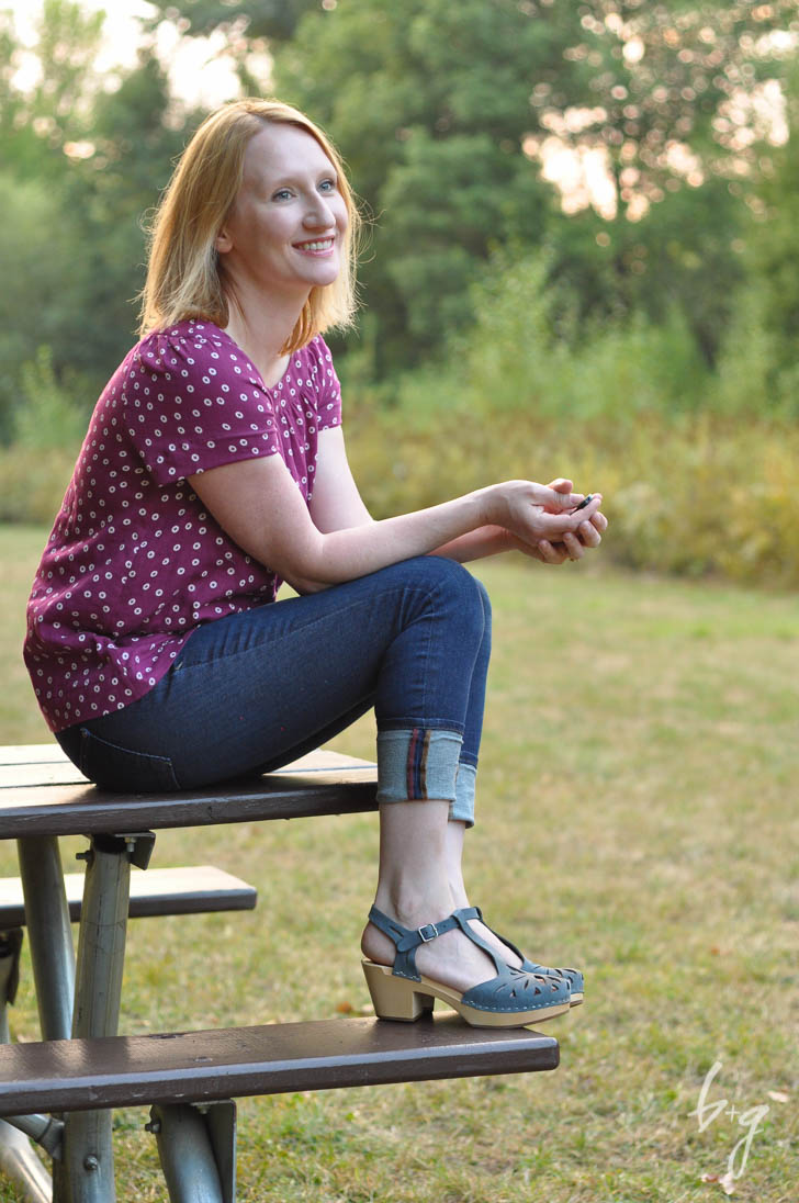 Fancy Tiger Sailor Top Sewing Pattern