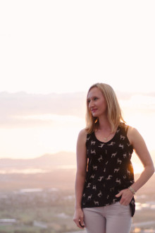 Foxglove Tank by Baste + Gather